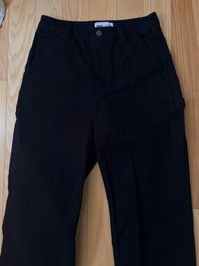 Black Aritzia TNA Carpenter Pants